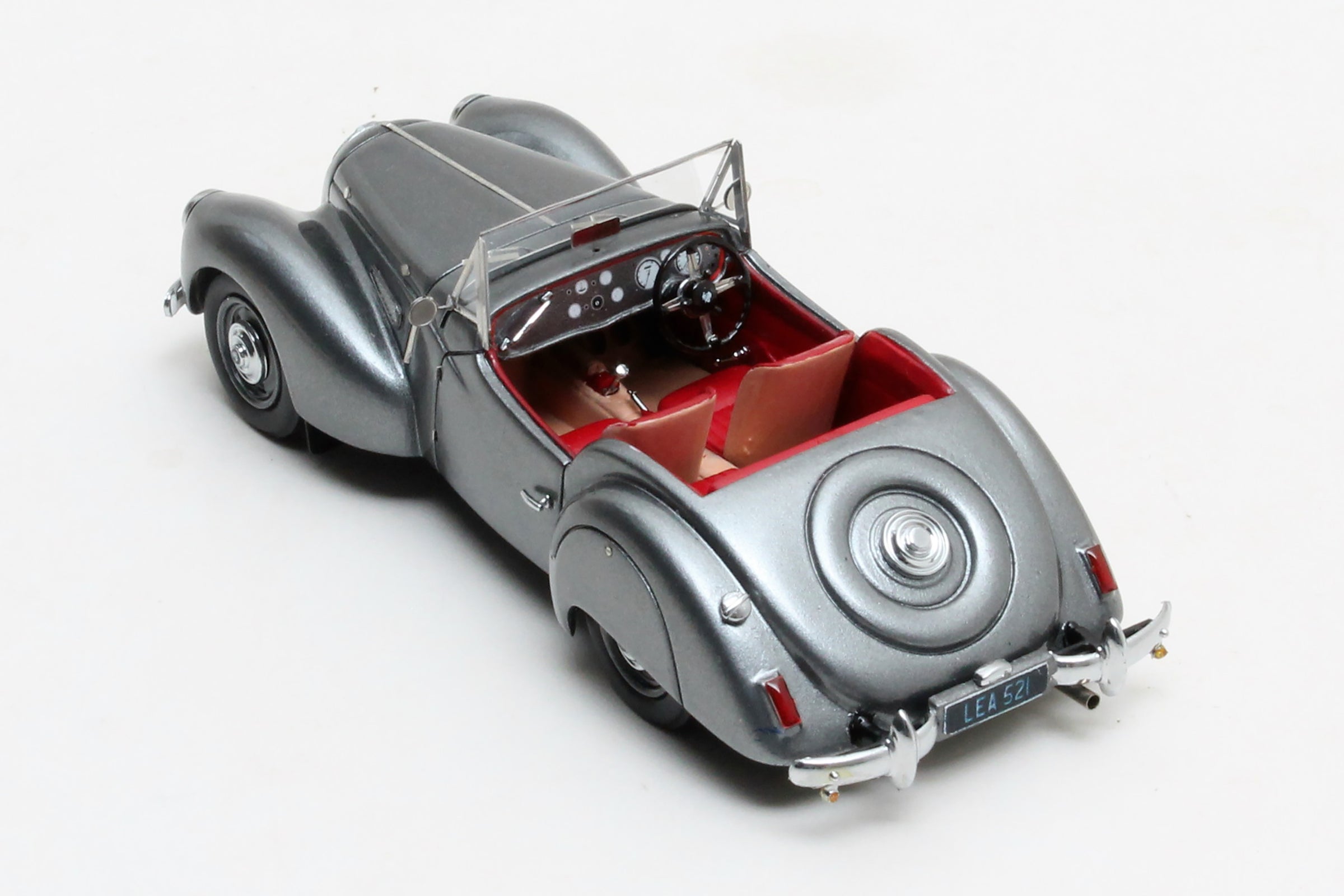 Lea-Francis 2.5 litre Sports 1949 - grey 1:43 – Thomas Langejürgen