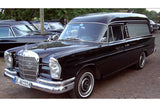 Mercedes 220SE Pollmann Hearse black 1:43