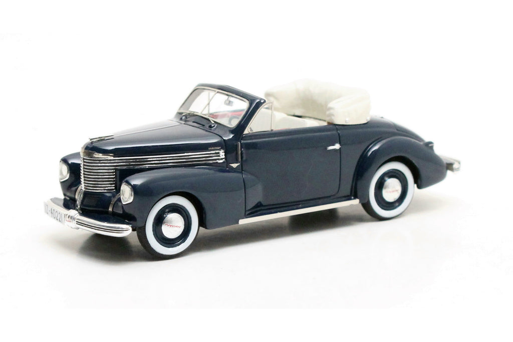 Opel Kapitan Hebmuller Cabrio blue 1:43 – Thomas Langejürgen