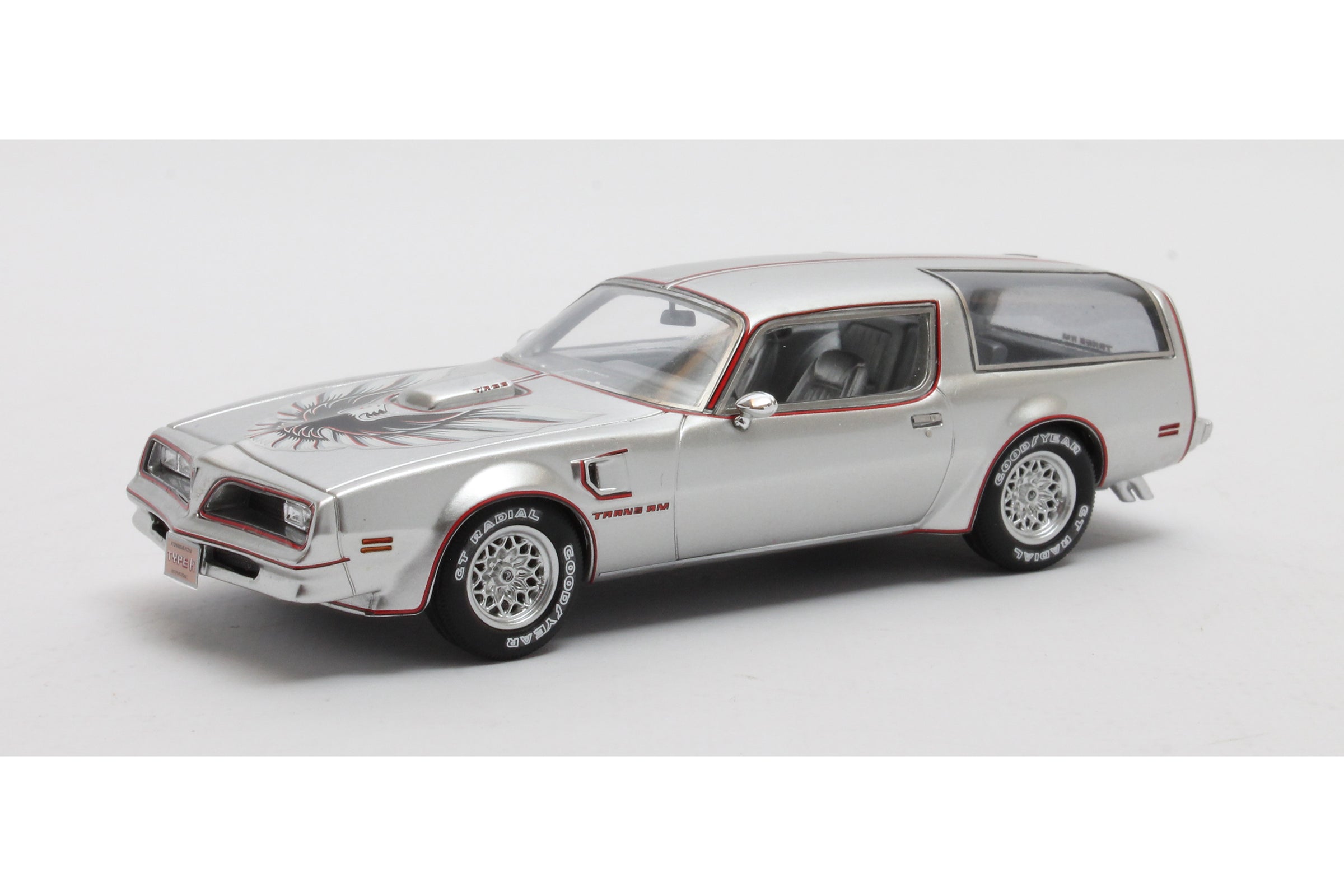 Pontiac Firebird TA SB concept silver 1:43 – Thomas Langejürgen