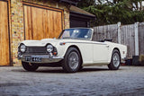 Triumph TR5 pi white 1:43