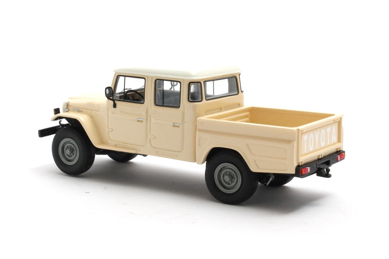 Toyota HJ45 Landcruiser Crew Cab cream 1:43