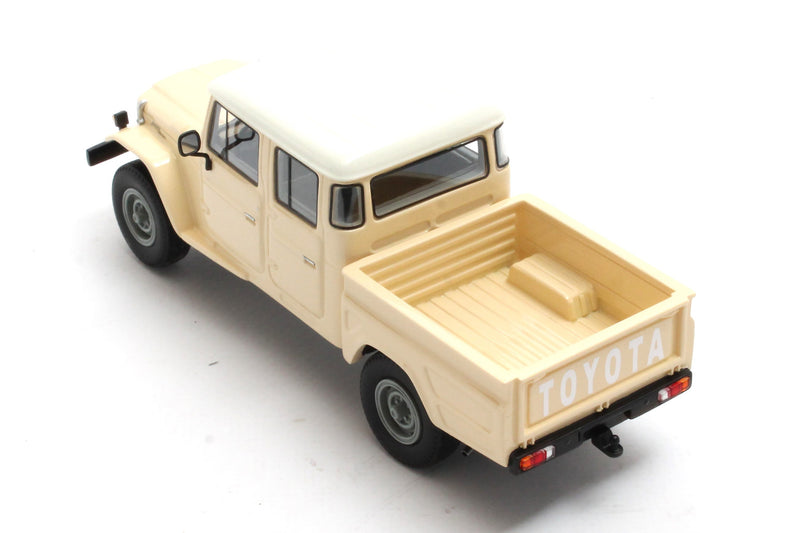 Toyota HJ45 Landcruiser Crew Cab cream 1:43