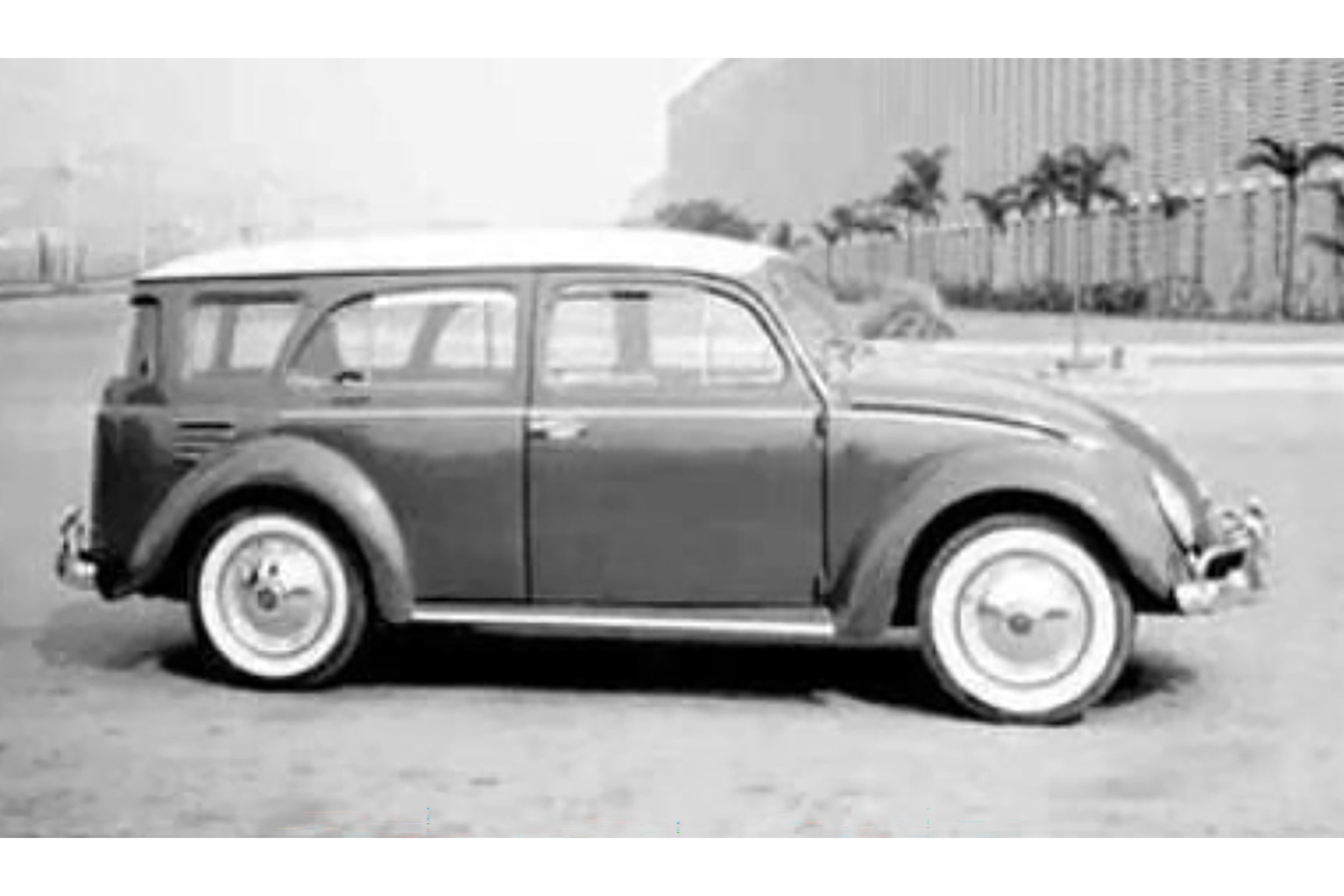 Miniature Matrix 1/43 - Volkswagen Fusca Prototype 1962 Marron (MX42105-051)