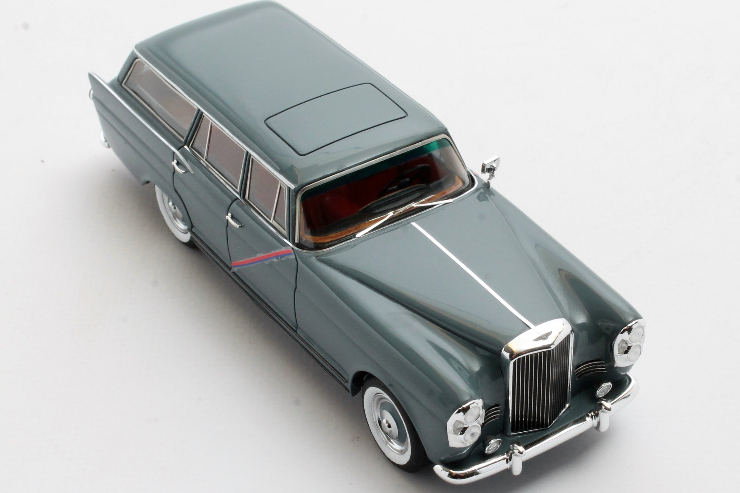 Miniature Matrix Bentley S2 Wendler Estate Wagon Silver #LLBA9 1/43 - Neuf