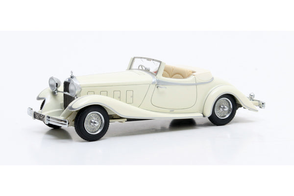 Delage D8S De Villars Roadster weiß 1:43