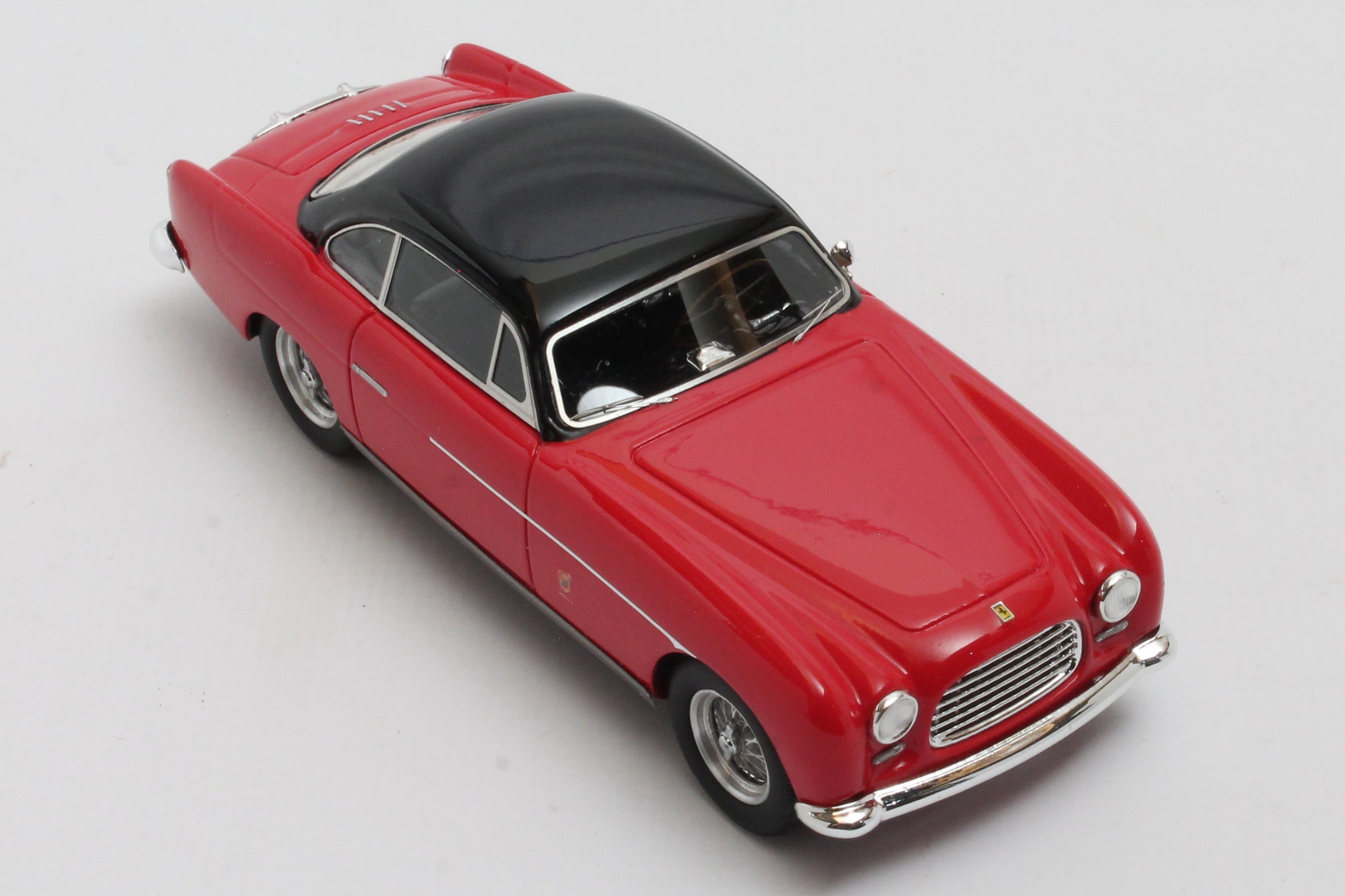 ミニカー　1/43 フェラーリ 212 インタークーペ Juan Peron Ghia 1952(イエロー×ブラック) [MX50604151] MODELCARSWHOLESALE.COM