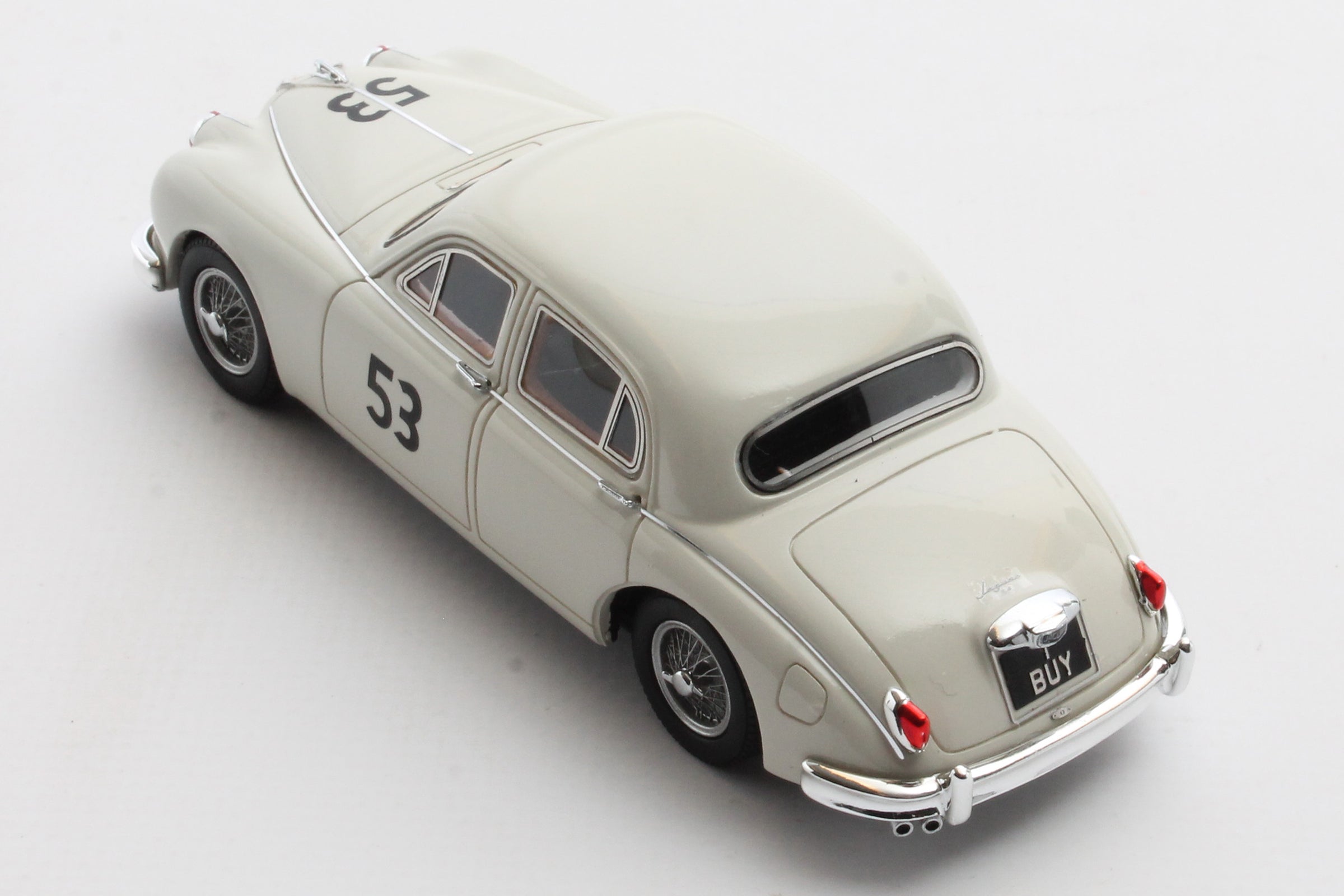 Miniature Jaguar 3.4 Litre #33 - 1er Silverstone 1958 - Matrix 1/43 Résine - Neuf