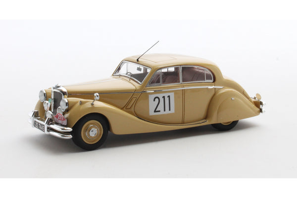 Jaguar MKV #211 3rd Monte Carlo 1951 creme 1:43