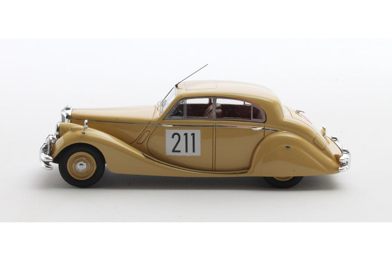 Jaguar MKV #211 3rd Monte Carlo 1951 creme 1:43