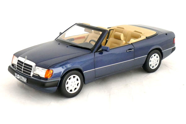 Mercedes 300 CE-24 Cabriolet 1992 nautical blue 1:18