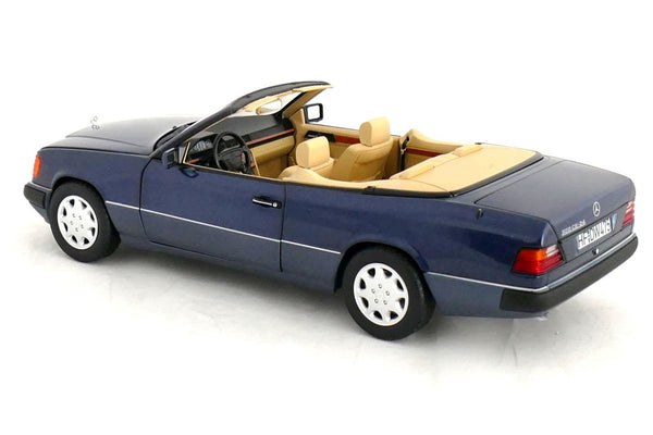 Mercedes 300 CE-24 Cabriolet 1992 nautical blue 1:18