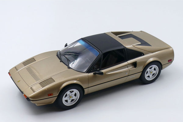 Ferrari 308 GTS Quattrovalvole - oro chiaro 1:18