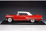 1957 Cadillac Series 62 Convertible (closed roof) - Dakotah red  1:18
