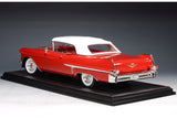1957 Cadillac Series 62 Convertible (closed roof) - Dakotah red  1:18
