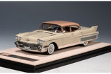 1958 Cadillac Fleetwood Sixty Special - Buckskin with light rosé top 1:43