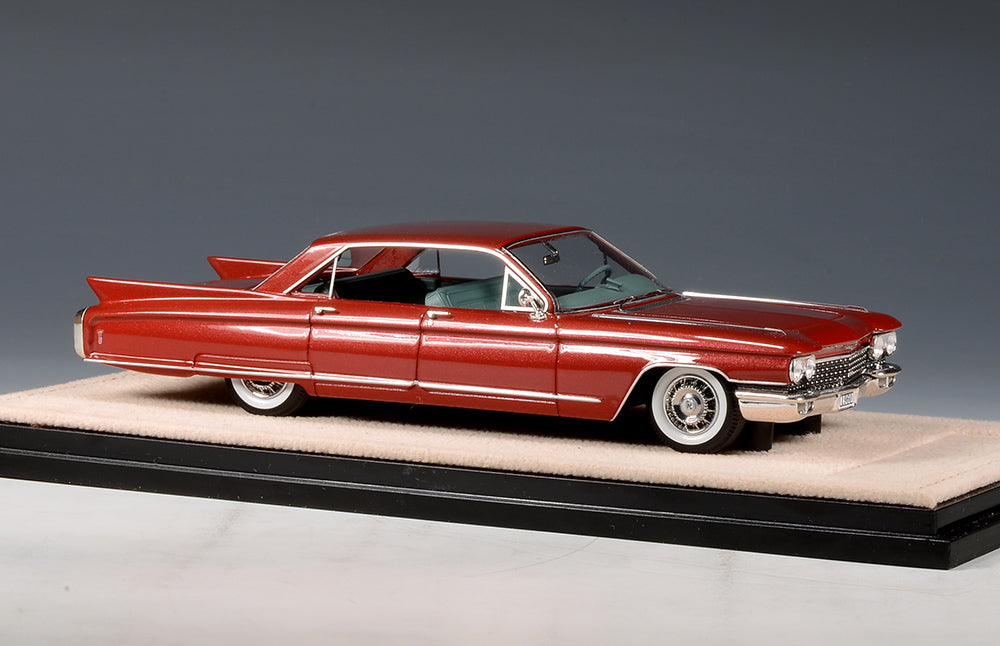 貴重/HUNGA PLATINI model MADE　IN　FRANCE 1960 Cadillac Eldorado Brougham Pininfarina - Pompeian Red