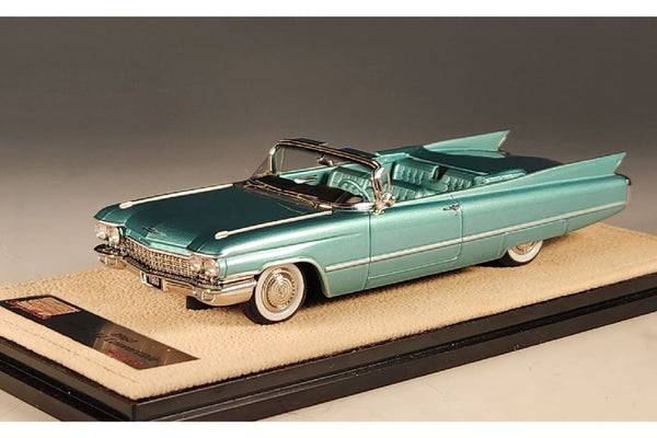1960 Cadillac 62 Cabriolet (open roof) - inverness green poly 1:43