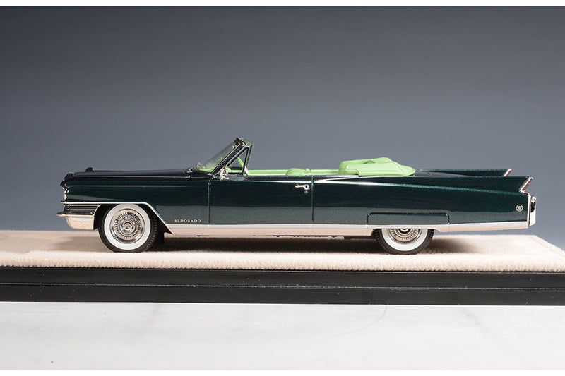 1963 Cadillac Eldorado Biarritz (open roof) - Brewster green met. 1:43