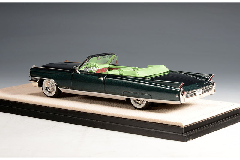 1963 Cadillac Eldorado Biarritz (open roof) - Brewster green met. 1:43
