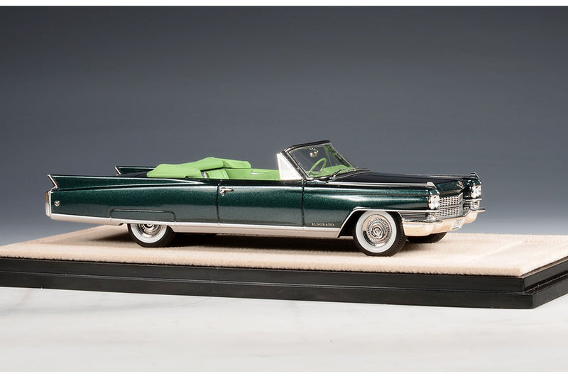 1963 Cadillac Eldorado Biarritz (open roof) - Brewster green met. 1:43