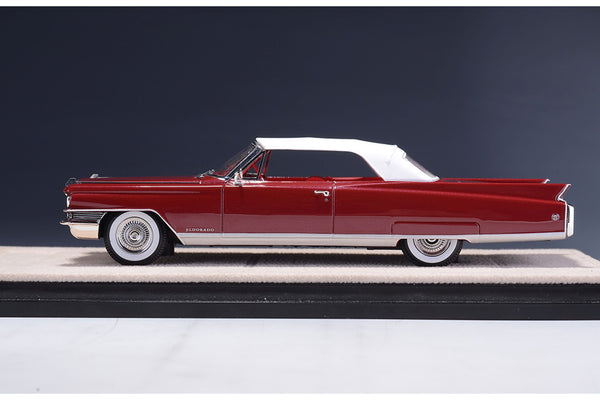 1963 Cadillac Eldorado Biarritz (closed roof) - Matador red met. 1:43