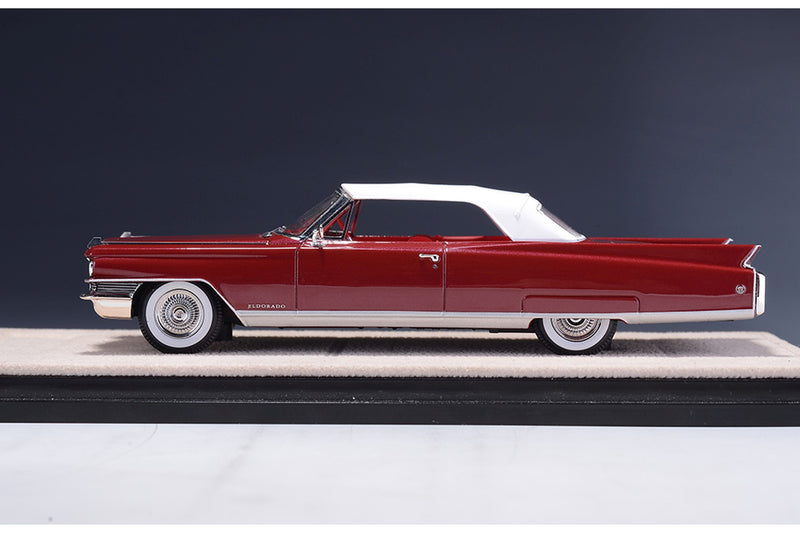 1963 Cadillac Eldorado Biarritz (closed roof) - Matador red met. 1:43