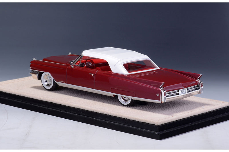 1963 Cadillac Eldorado Biarritz (closed roof) - Matador red met. 1:43