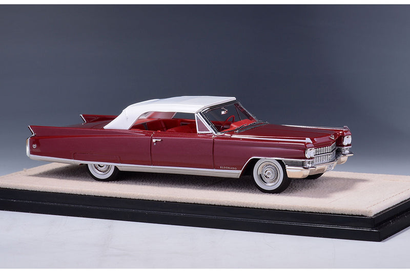 1963 Cadillac Eldorado Biarritz (closed roof) - Matador red met. 1:43