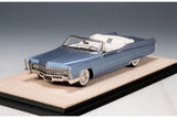 1967 Cadillac de Ville Convertible (open roof) - Marina Blue Metallic 1:43