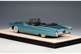 1967 Cadillac de Ville Convertible (open roof) - Capri Aqua Metallic 1:43