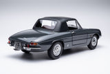 Alfa Romeo 1600 Duetto Spider graphite 1:18