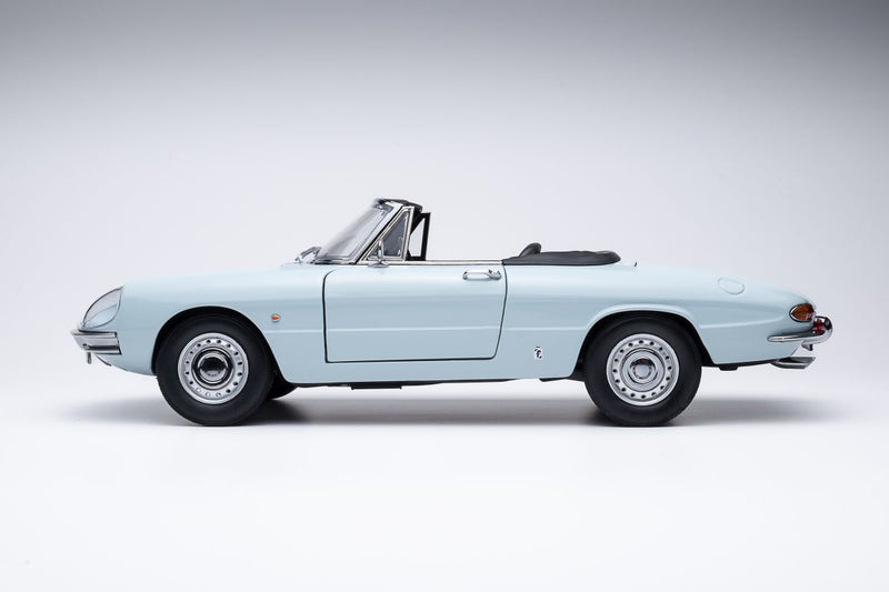 Alfa Romeo 1600 Duetto Spider hellblau 1:18