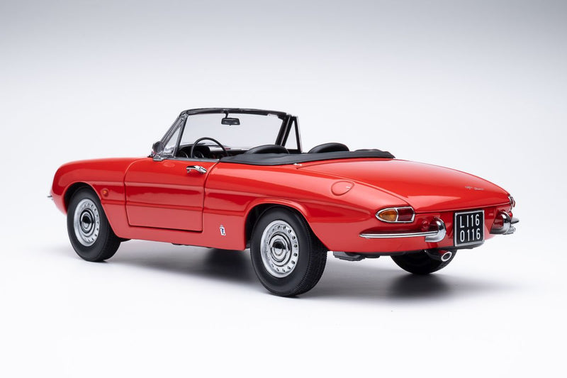 Alfa Romeo 1600 Duetto Spider rot 1:18