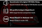 VW Käfer Adventskalender: Volkswagen VW Käfer 1970 - rot 1:43 Franzis