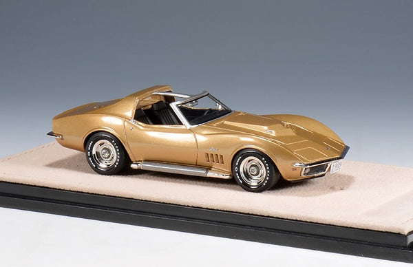 1969 Chevrolet Corvette C3 L88 Coupe (T Roof) - Riverside Gold Metallic 1:43