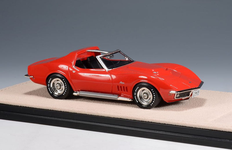 1969 Chevrolet Corvette C3 L88 Coupe (T Roof) - Monza Red 1:43
