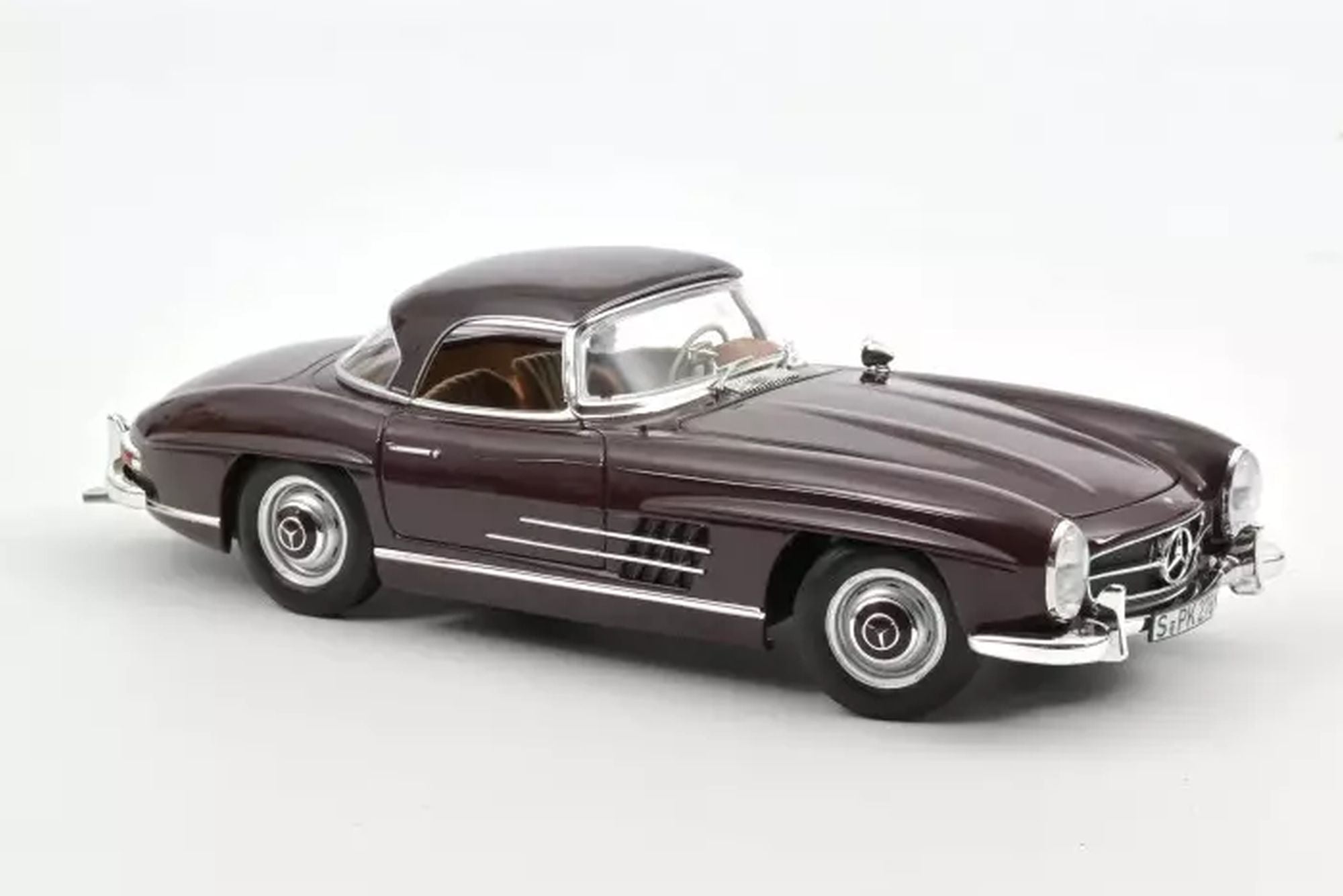 Mercedes 300 SL Roadster 1957 - dark red 1:18 – Thomas Langejürgen