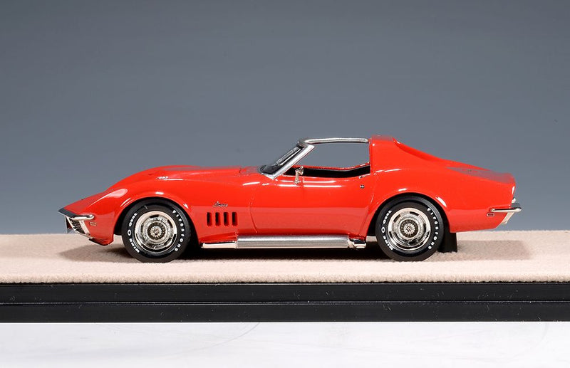 1969 Chevrolet Corvette C3 L88 Coupe (T Roof) - Monza Red 1:43