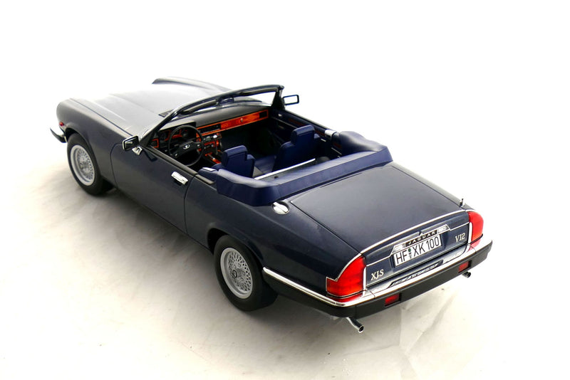 Jaguar XJ-S Cabriolet 1988 - blue metallic 1:18