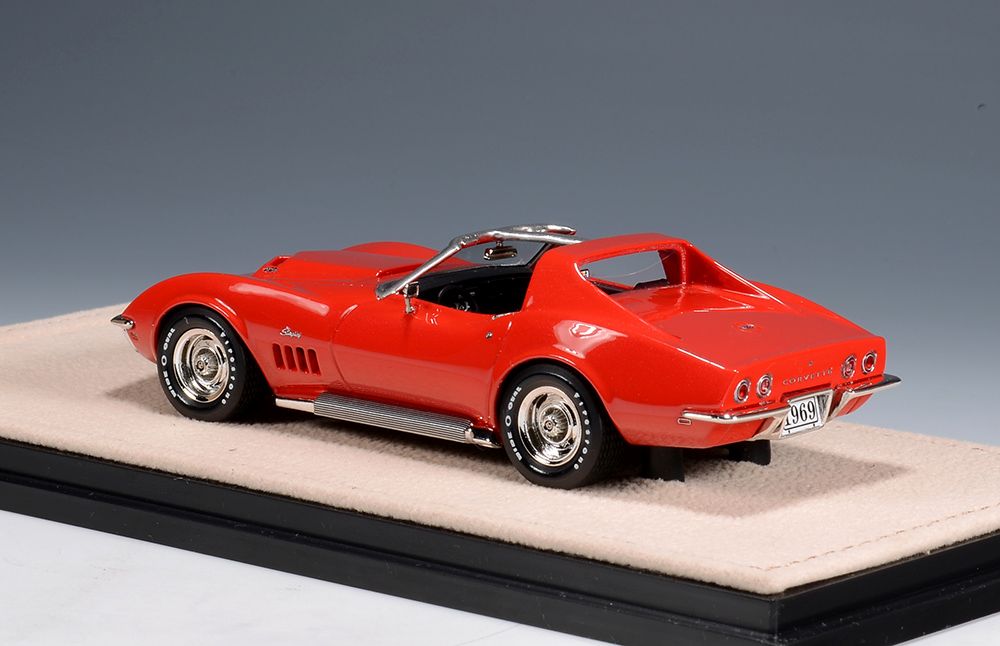 1969 Chevrolet Corvette C3 L88 Coupe (T Roof) - Monza Red 1:43
