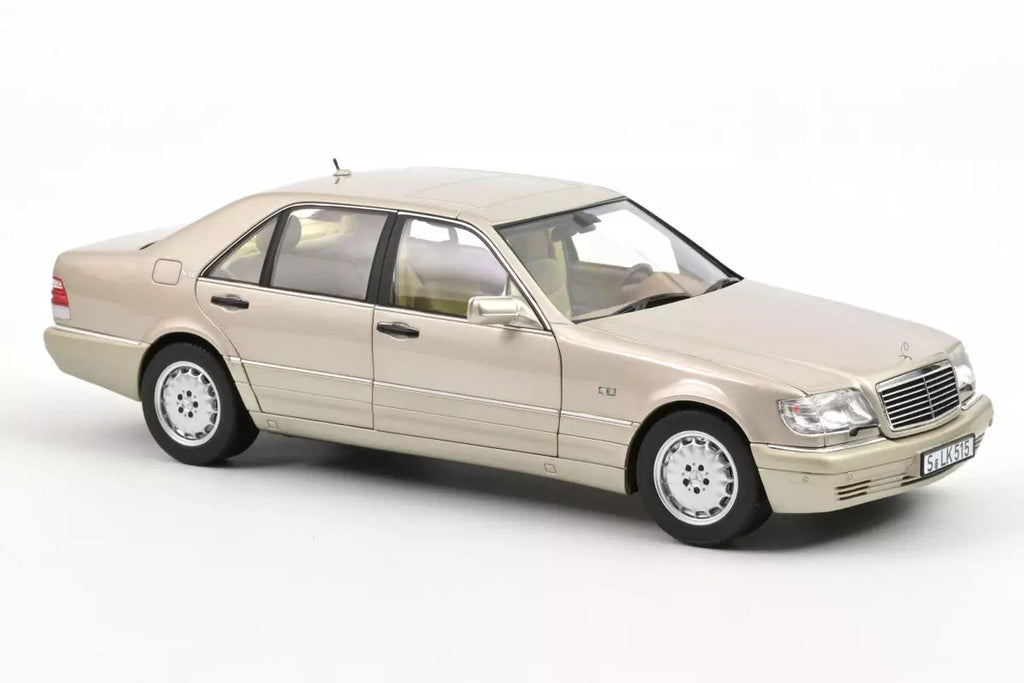 Mercedes S600 (W140) 1997 - smoke silver met. 1:18 – Thomas Mercedes S600 (W140) 1997 - smoke silver met. 1:18 – Thomas