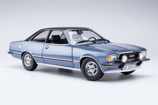 Opel Commodore B GS/E Coupé blau metallic 1:18