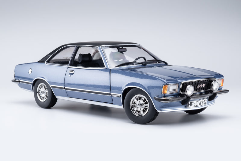 Opel Commodore B GS/E Coupé blau metallic 1:18