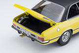 Opel Commodore B GS/E Coupé - brillant yellow 1:18