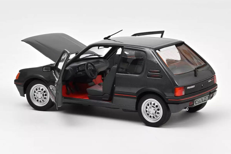 Peugeot 205 GTi 1.6 1988 - Graphite Grey 1:18