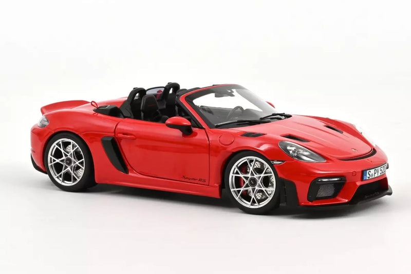 ハッピー1/18 ポルシェ 718 スパイダー RS レッド Spyder Porsche Boxster 718 Spyder RS 2023 - Guards red 1:18