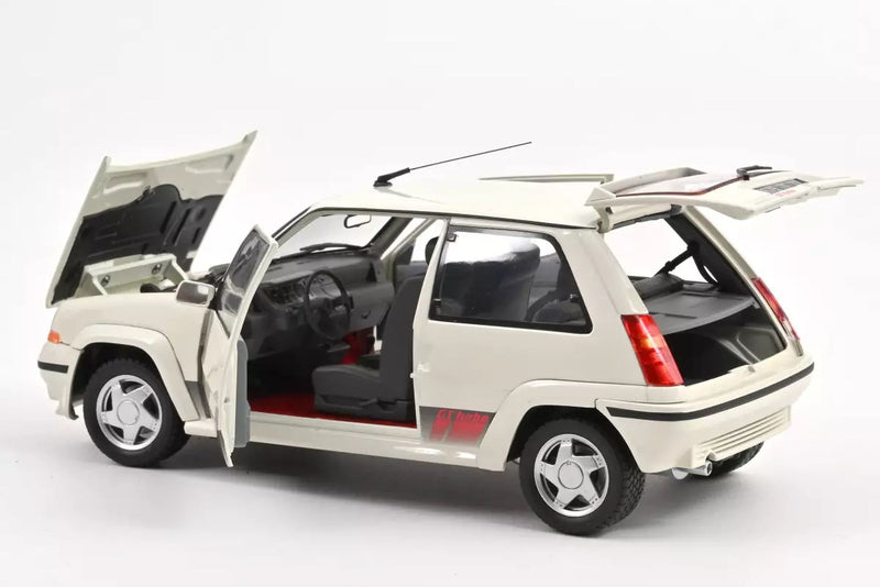 Renault Supercinq GT Turbo Ph II 1989 - panda white 1:18