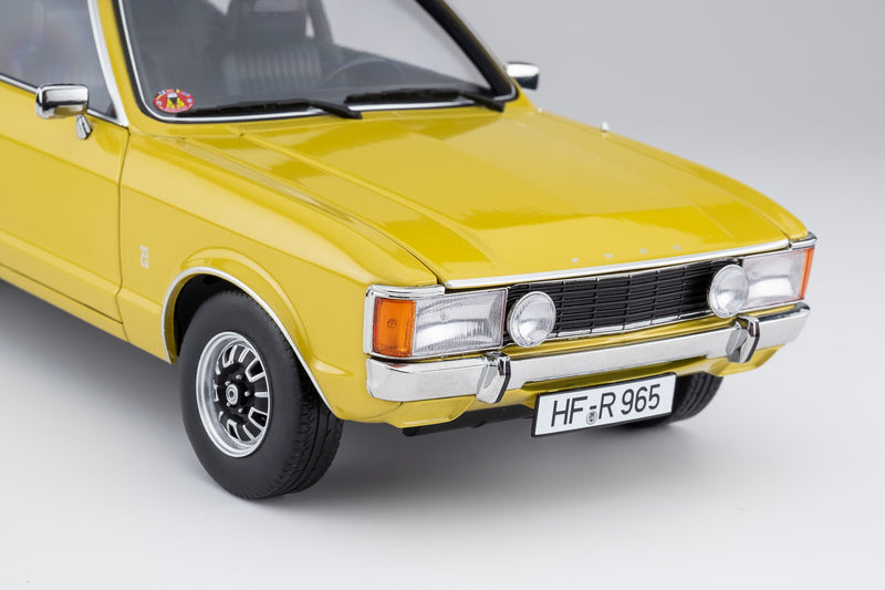 Ford Granada Coupé 2,3 V6 Daytona gelb 1:18