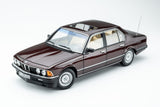BMW 745i E23 (1984) -  burgundy red met.  1:18